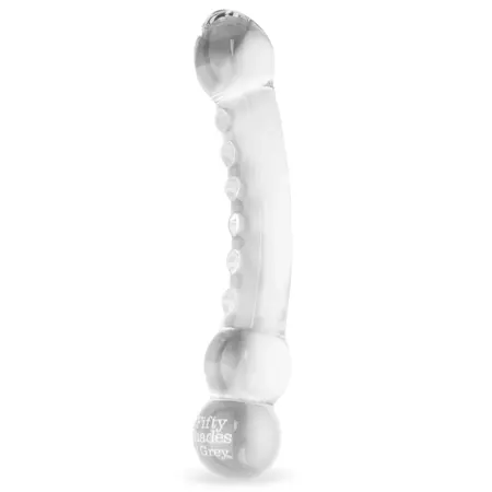 Fifty Shades of Grey Drive Me Crazy Glass Dual-Ended Intimate Wand 19cm