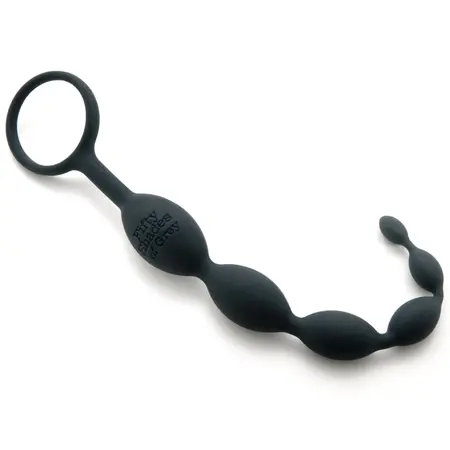 Fifty Shades of Grey Pleasure Intensified Silicone Bead Model, 25.4 cm