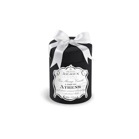 Petits Joujoux Athens Massage Candle 180g - Musk & Patchouli, Shea Butter