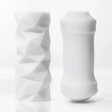Tenga 3D Polygon Intimate Sleeve - Innovative Textured Design 156.5mm