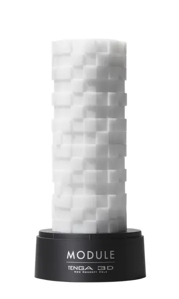 Tenga 3D Module Intimate Stimulation System - Cube Texture, 156 mm
