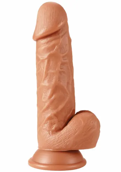 Inferno анатомично PVC дилдо за страпон, 21 см