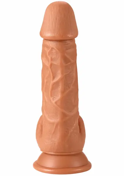 Inferno анатомично PVC дилдо за страпон, 21 см