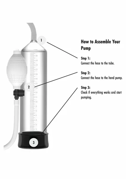 Fusion X Starter Vacuum Pump Transparent Cylinder 21 cm