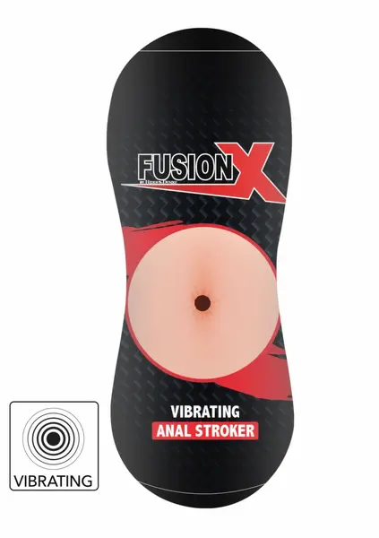 Ass Stroker Vibrating Intimate Machine with Textured Tunnel 8713221841797
