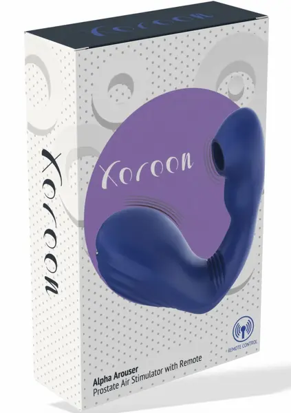 Xocoon Alpha Arouser Air System Intimate Massager Black Remote IPX7