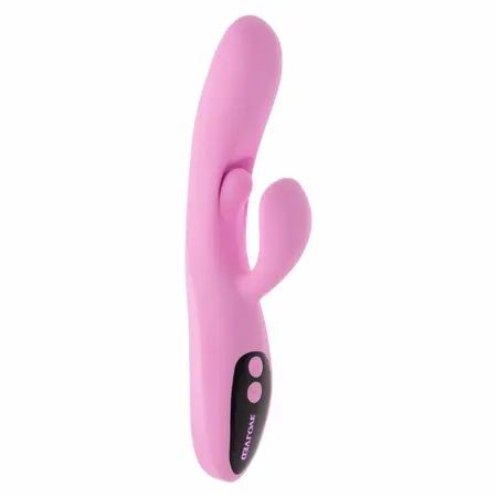 Evolved Push The Button Vibrator Pink - Adjustable Motion & 100 Settings