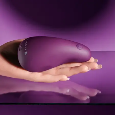 Gender X BJ Buddy Vibrator Burgundy - Compact Waterproof Intimate Device