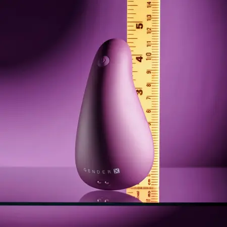 Gender X BJ Buddy Vibrator Burgundy - Compact Waterproof Intimate Device