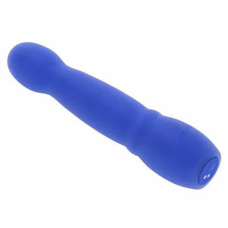 Evolved Disco Diva Vibrator Blue - Illuminated Silicone, 10 Modes, 15.2 cm