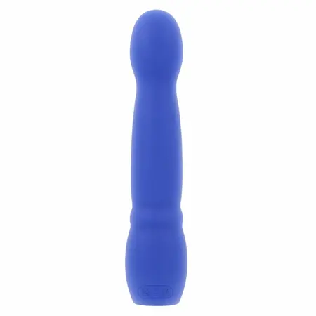 Evolved Disco Diva Vibrator Blue - Illuminated Silicone, 10 Modes, 15.2 cm