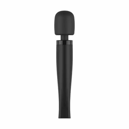 MyMagicWand Wand Vibrator Medium Black - 28 Modes, Rechargeable, IPX5