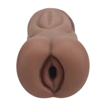 Carreer Girls Riley Rearview мастурбатор дупе, кафяв, малък, 130 г