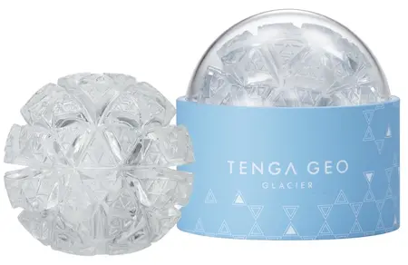 Tenga GEO GLACIER Intimate Machine Transparent Stretchy 10.8cm