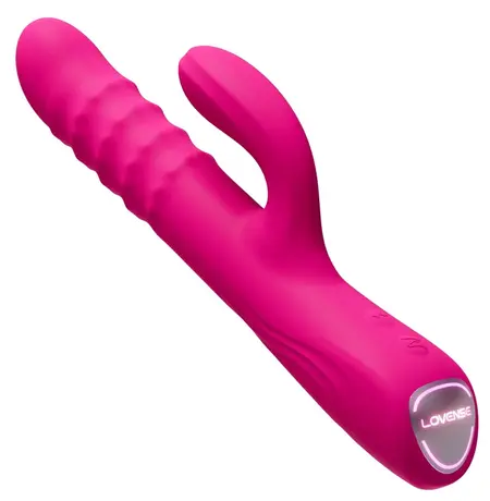 Lovense Velvo Rotating Dual-Action Intimate Device, App-Controlled, 24.7cm