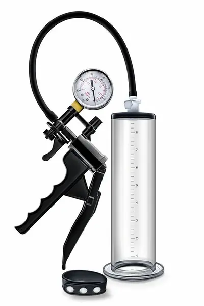 Blush Novelties VX8 Premium Vacuum Enhancement Pump Black 23cm