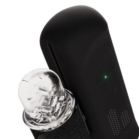 Handy 2 Pro безжичен автоматичен мастурбатор с ръкав TrueGrip, черен