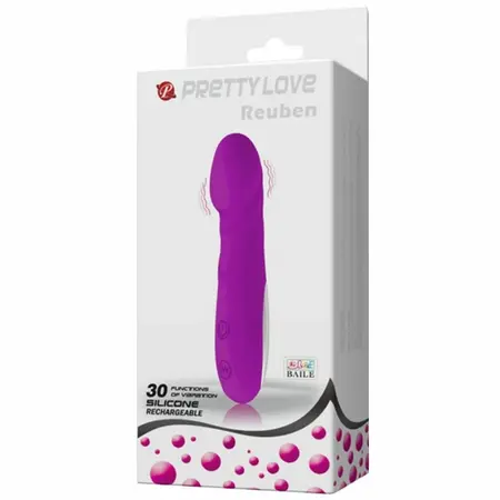 PRETTY LOVE Reuben Smart Mini Vibrator - 30 Functions, USB Rechargeable