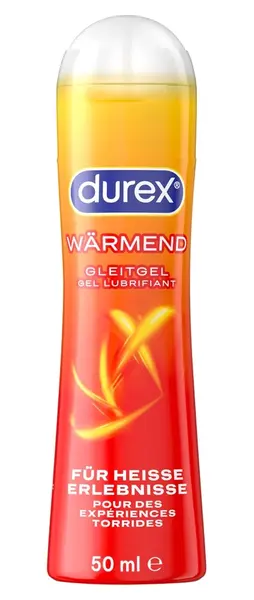 Durex Play Warming Lubricant 50ml - Water-Based, Warming Effect