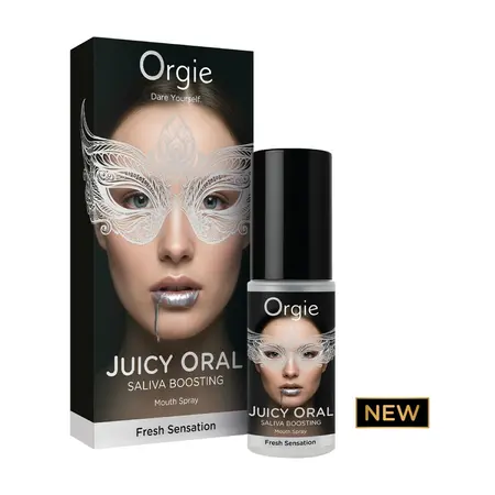 Juicy Oral Saliva Boosting Mouth Spray Mint 15ml - Refreshing Formula