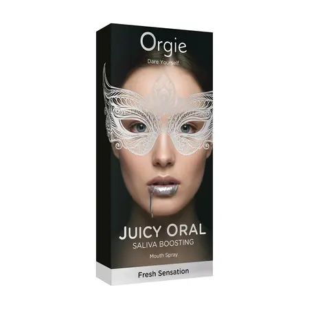 Juicy Oral Saliva Boosting Mouth Spray Mint 15ml - Refreshing Formula