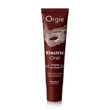 Electric Oral Tingling Lip Gloss Strawberry 10ml - Plant Extract Formula