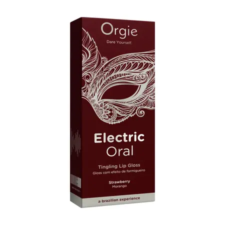 Electric Oral Tingling Lip Gloss Strawberry 10ml - Plant Extract Formula