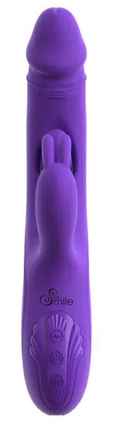 Sweet Smile Rabbit Vibe G-Spot/Ana - Triple Motor Silicone System 23cm
