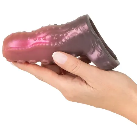Beasty Cocks Tentacle Sleeve Liquid Silicone, Metallic, 12cm, Flexible Fit