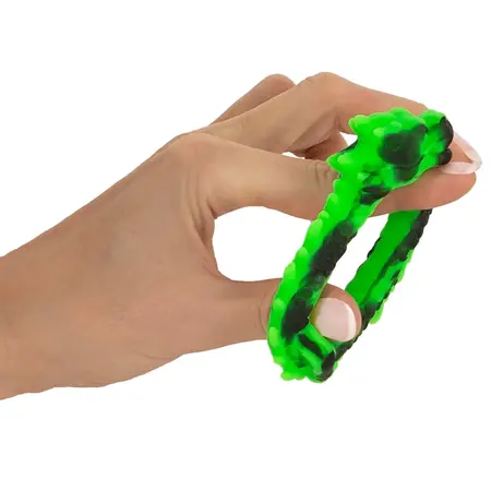 Beasty Cocks Dragon Loop Silicone Anatomical Support Ring 8 cm Black