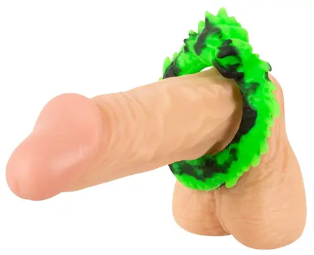 Beasty Cocks Dragon Loop Silicone Anatomical Support Ring 8 cm Black