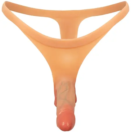 You2Toys Double Penis Thong Liquid Silicone Adjustable Black 62 cm