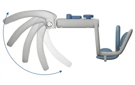 LUI Maxtender Grey & Blue (L) - Advanced Traction System, Large Size
