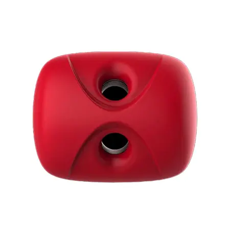 CockBlock FROT Massager Double Tunnel Intimate Machine 20cm Black/Red