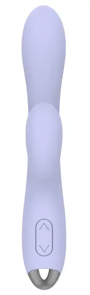 beau coeur Rivano Curved Rabbit Vibrator, Dual Motor, Soft Silicone, 20.4cm