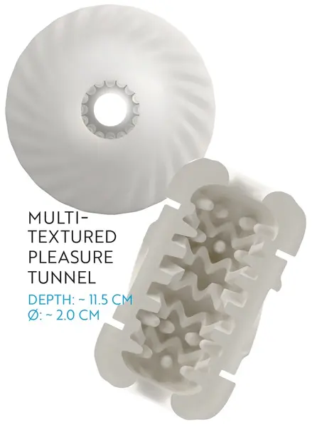 WYNE Sleeve for No. 10 - Replacement Soft TPE Insert, Neutral, 11.5 cm