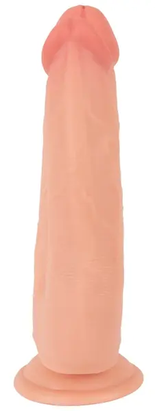 Nature Skin Bendable Double Penetrator Movable Skin TPE 20/19cm