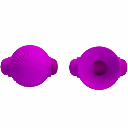 Pretty Love Nipple Stimulators 12M Lilac USB Rechargeable Silicone