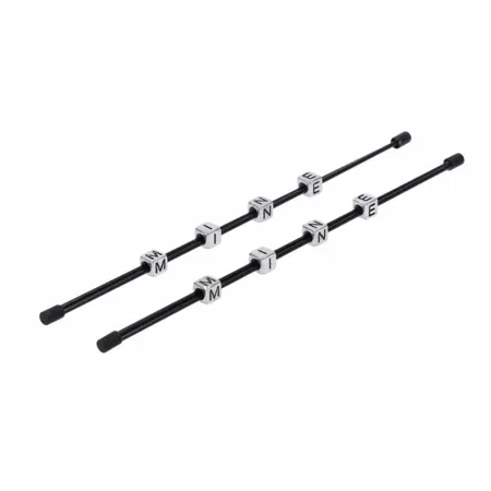 Sportsheets Edge Adjustable Pinching Rods Black - Precision Control System
