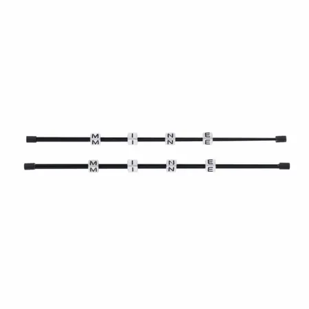 Sportsheets Edge Adjustable Pinching Rods Black - Precision Control System