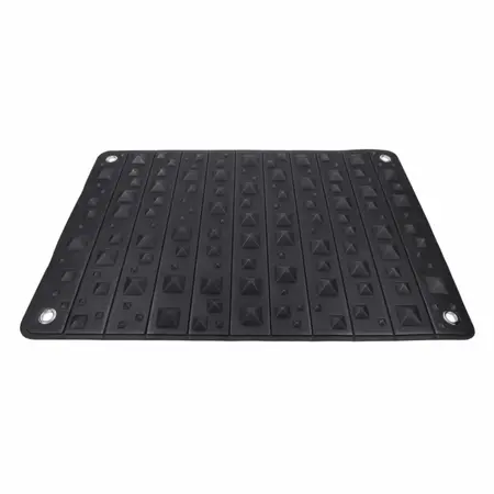 Sportsheets Edge Punishment Mat Black - Adjustable Pressure Foam System
