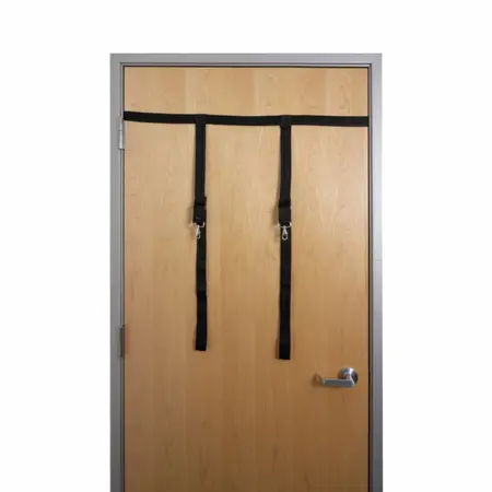 Sportsheets Edge Door Restraints Black - Adjustable Door Anchor System