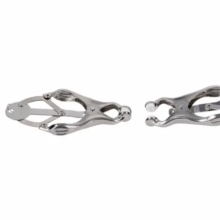 Sportsheets Edge Clover Clamp Set Black - Adjustable Pressure System