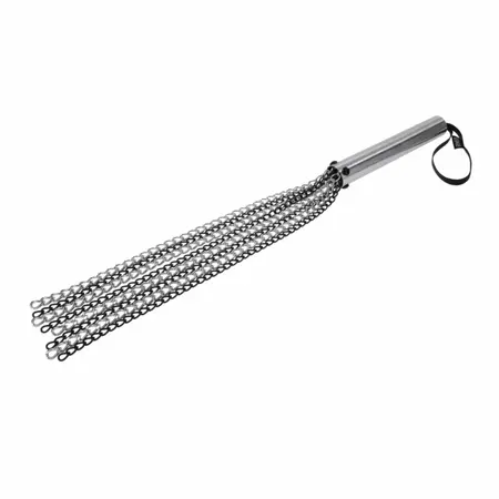 Sportsheets Edge Chain Flogger Black - Heavy-Duty Metal Impact Tool