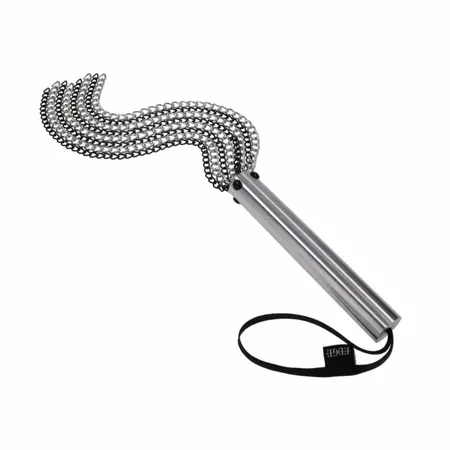 Sportsheets Edge Chain Flogger Black - Heavy-Duty Metal Impact Tool
