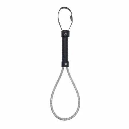 Sportsheets Edge Metal Loop Spanker Black - Precision Impact Tool