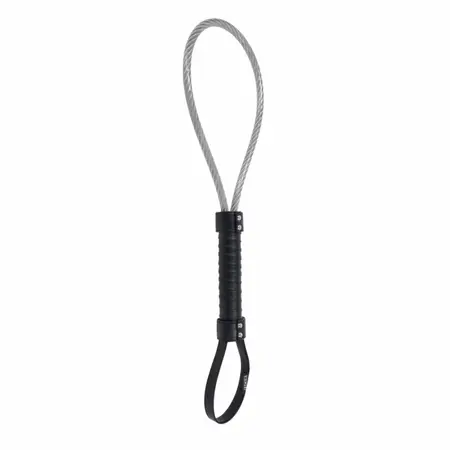 Sportsheets Edge Metal Loop Spanker Black - Precision Impact Tool