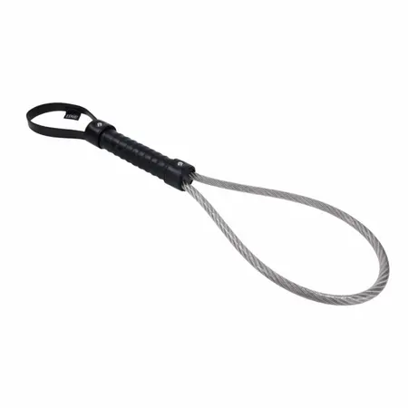 Sportsheets Edge Metal Loop Spanker Black - Precision Impact Tool