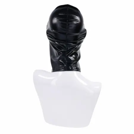 Sportsheets Edge Black Out Hood Black - Sensory Deprivation Mask