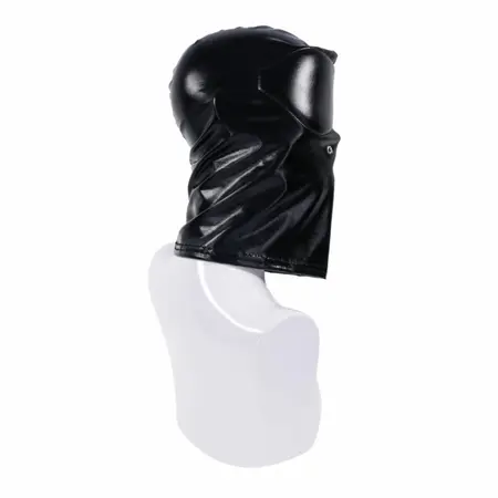 Sportsheets Edge Black Out Hood Black - Sensory Deprivation Mask